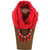 Stylish And Elegant Beaded Necklace Scarf - Exclusive Collection