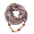 Stylish And Elegant Beaded Necklace Scarf - Exclusive Collection