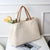 Large Capacity Soft Plain Canvas Tote Bag