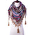 Winter Bohemian Style Women Scarf with Pretty Tassels