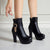 High-Heeled Sweetheart Tassel Ankle Boots for Women