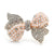Dazzling Rhinestone and Pearl Bejeweled Bowknot Brooch Pins