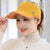 Summer Sports Top Knitted Elastic Ponytail Visor Hats